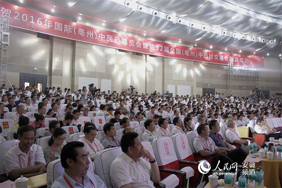 2017年国际（亳州）中医药博览会开幕式